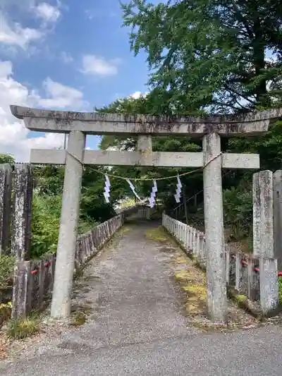 白瀧神社の鳥居