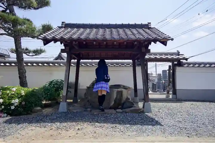 愛染寺の手水舎