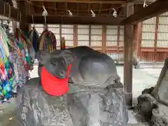 牛嶋神社の狛犬