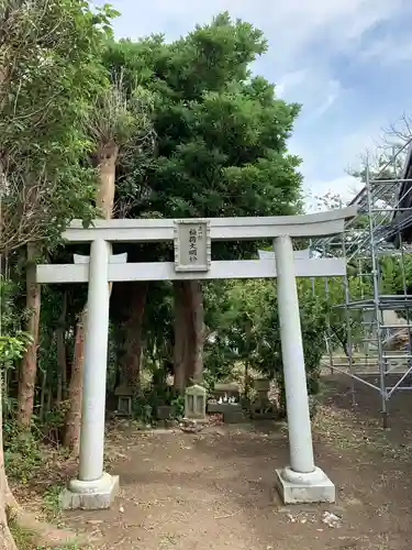 稲荷神社の鳥居