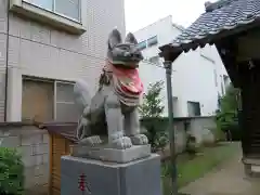 出世稲荷神社の狛犬