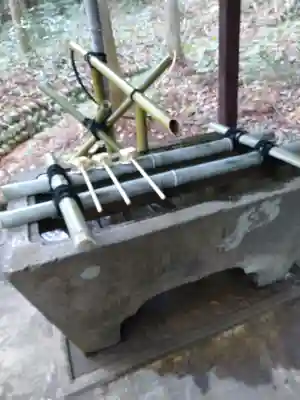 長瀬神社の手水舎