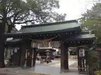 葛飾八幡宮の山門・神門