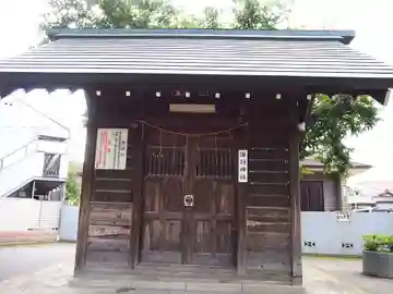 諏訪神社の本殿・本堂
