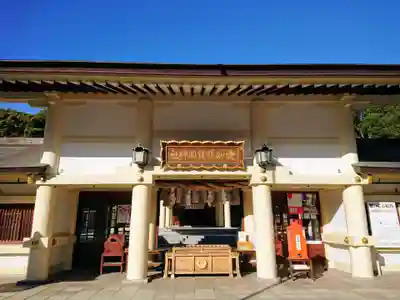 愛知縣護國神社の本殿・本堂