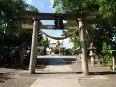 八王子神社の鳥居