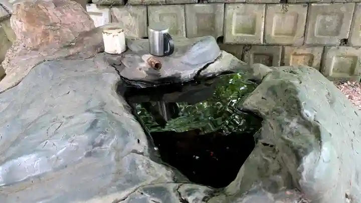 神居神社の手水舎