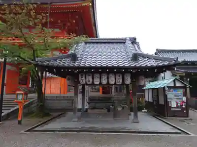 八坂神社(祇園さん)の手水舎