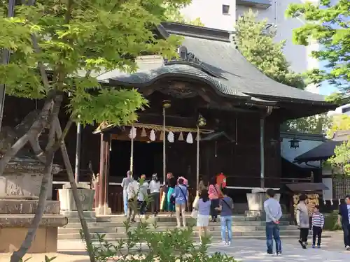 四柱神社の本殿