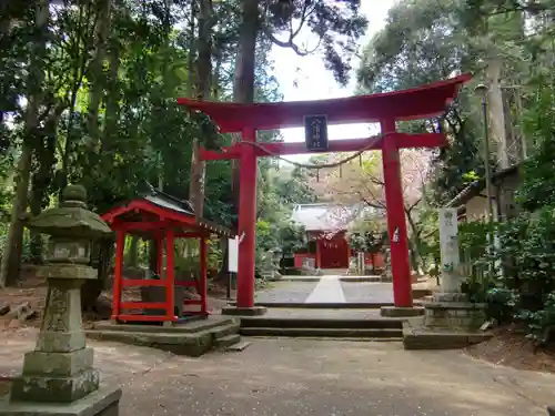 成東八幡神社の鳥居