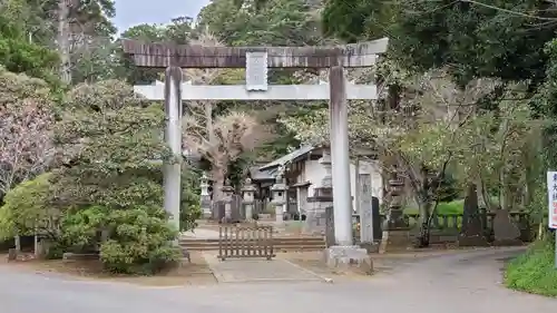 東大社の鳥居