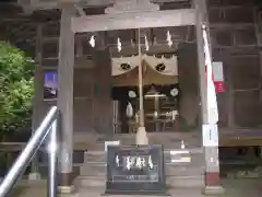 涌釜神社の本殿