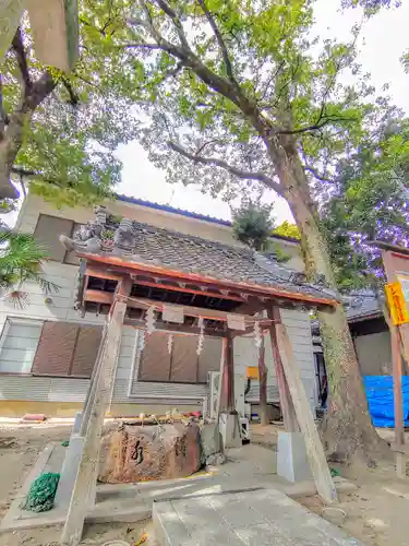 六所社（金城町）の手水舎