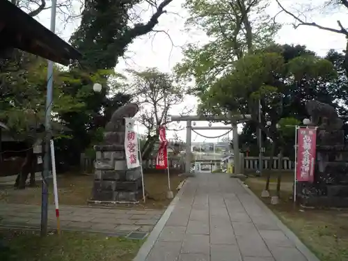 大生郷天満宮の鳥居