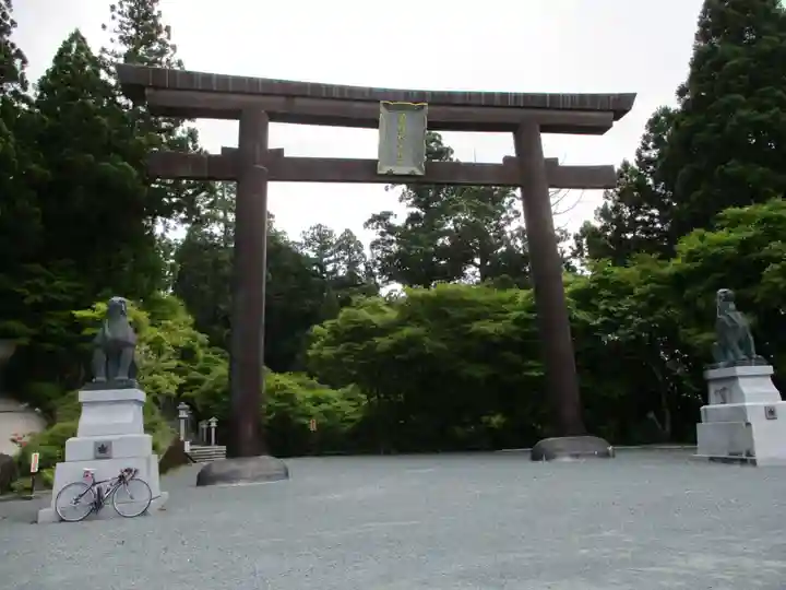 秋葉山本宮 秋葉神社 上社の鳥居