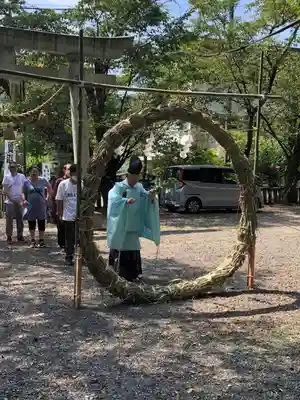 天鷹神社のお祭り