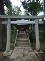 樋口雷神社の鳥居