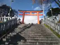 湯倉神社の鳥居