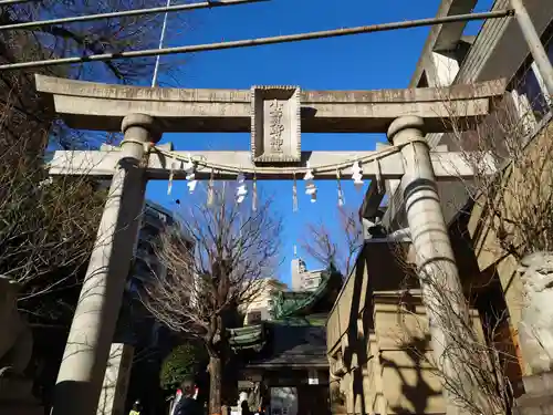 小野照崎神社の鳥居