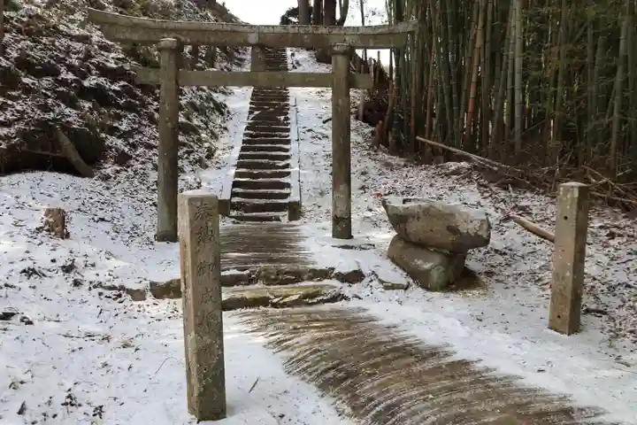 季田神社の鳥居