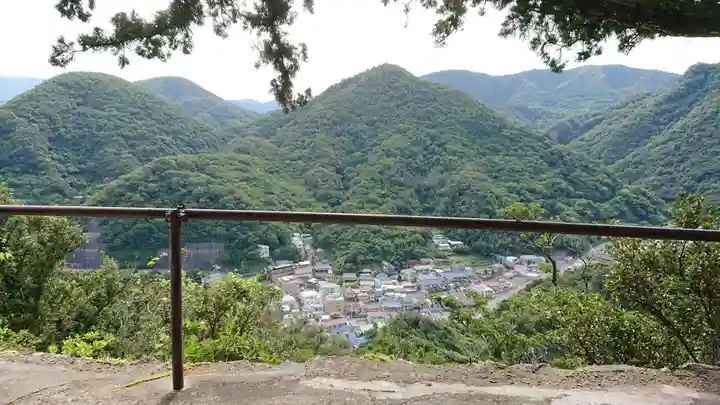 雲見浅間神社の景色