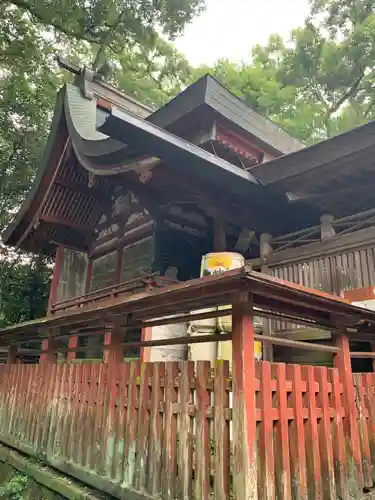 都萬神社の本殿・本堂