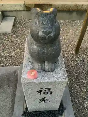 三輪神社の狛犬
