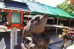 護王神社の狛犬