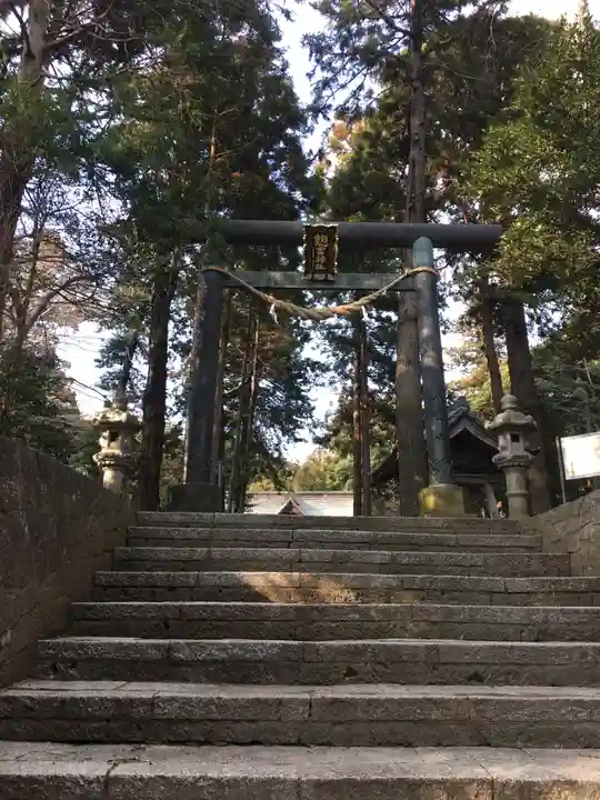 飽富神社の鳥居