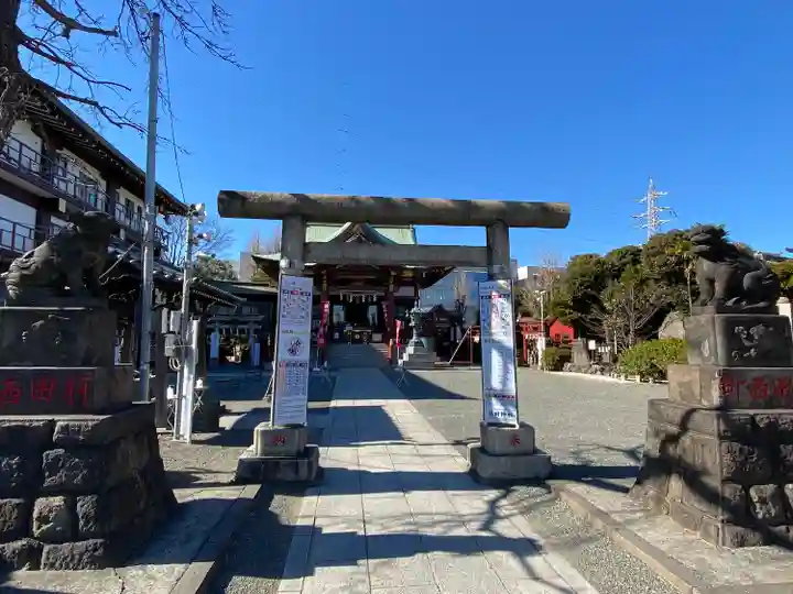 羽田神社の鳥居