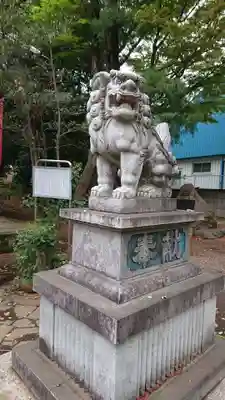伊豆美神社の狛犬