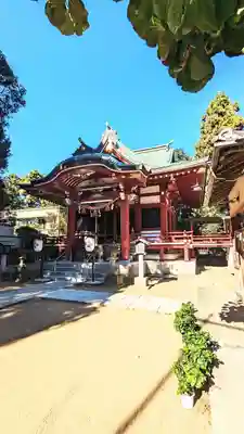 柏諏訪神社の本殿・本堂