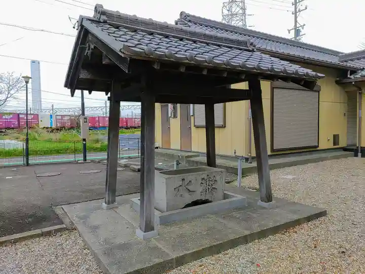 日吉社(井之口町)の手水舎