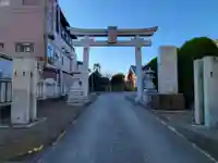 栗原氷川神社の鳥居