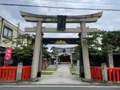 京都ゑびす神社の鳥居