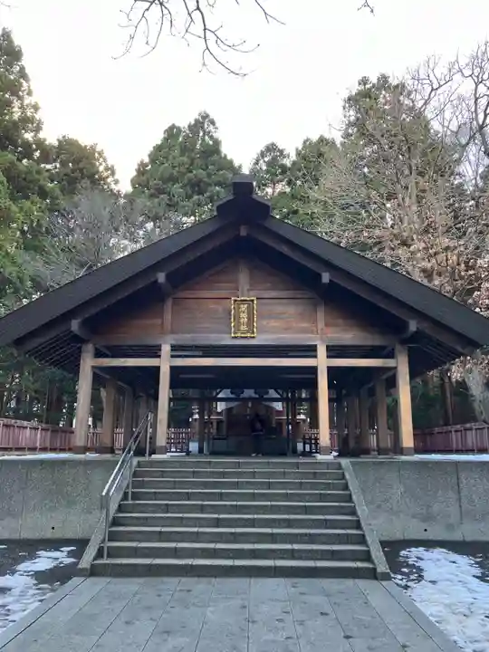 開拓神社の本殿・本堂