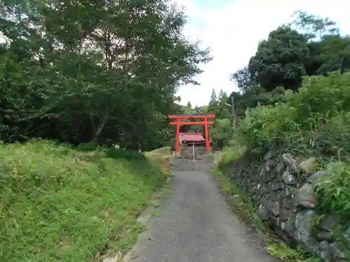 早川厳島神社の鳥居