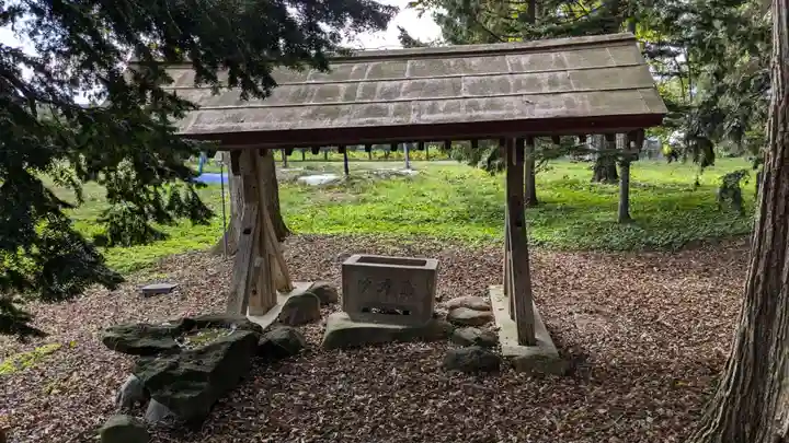 智恵文神社の手水舎