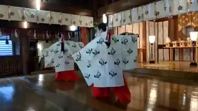 上川神社頓宮の神楽