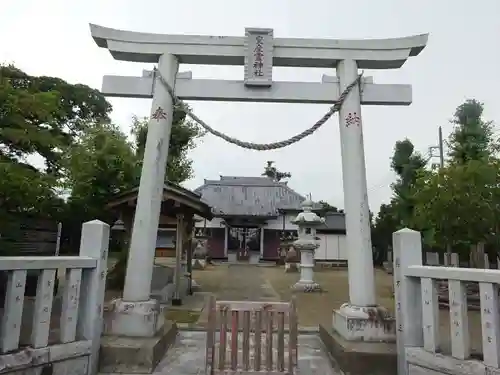 皇産靈神社の鳥居