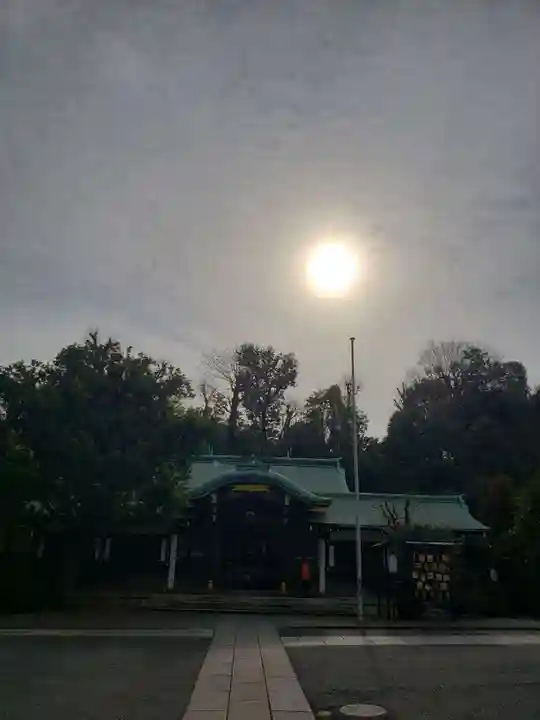 白金氷川神社の本殿・本堂