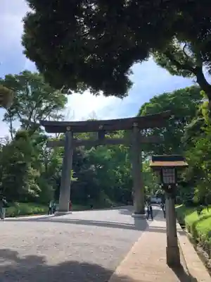 明治神宮の鳥居