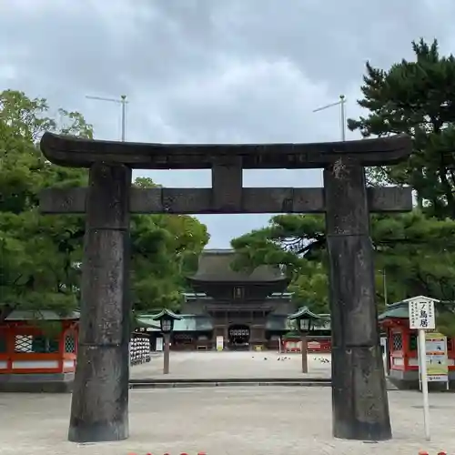 筥崎宮の鳥居