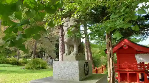 滝上神社の狛犬