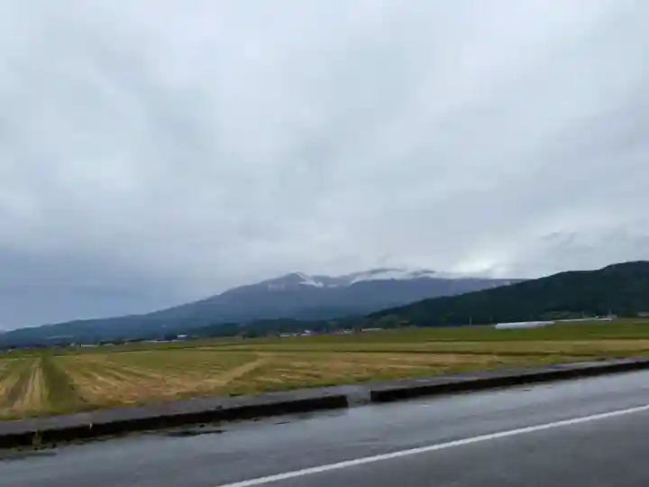 鳥海山大物忌神社蕨岡口ノ宮の周辺