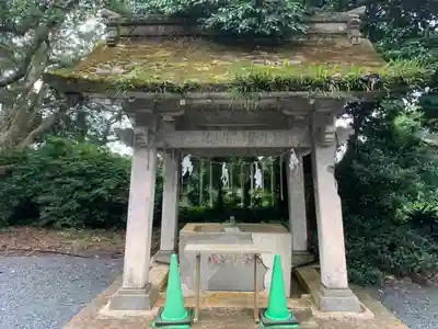 遠見岬神社の手水舎