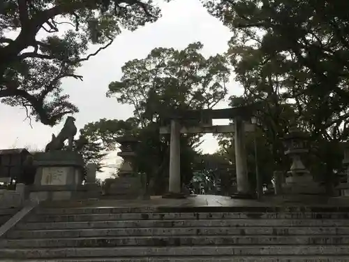 水天宮の鳥居