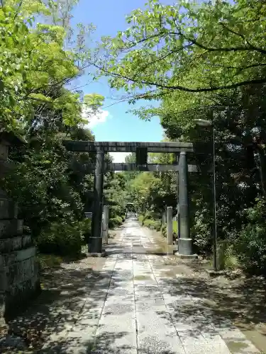 春日部八幡神社の鳥居