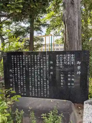 両社宮神社(宮町)の歴史