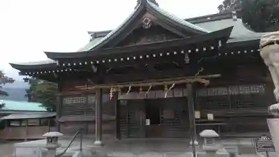 岡田神社の本殿・本堂